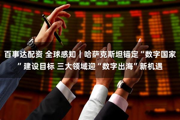 百事达配资 全球感知｜哈萨克斯坦锚定“数字国家”建设目标 三大领域迎“数字出海”新机遇