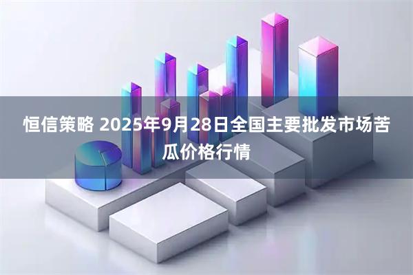 恒信策略 2025年9月28日全国主要批发市场苦瓜价格行情